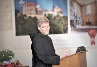 Gute Rede des Benediktiners