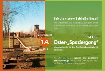 Oster-”Spaziergang” im Zeitzer Forst.